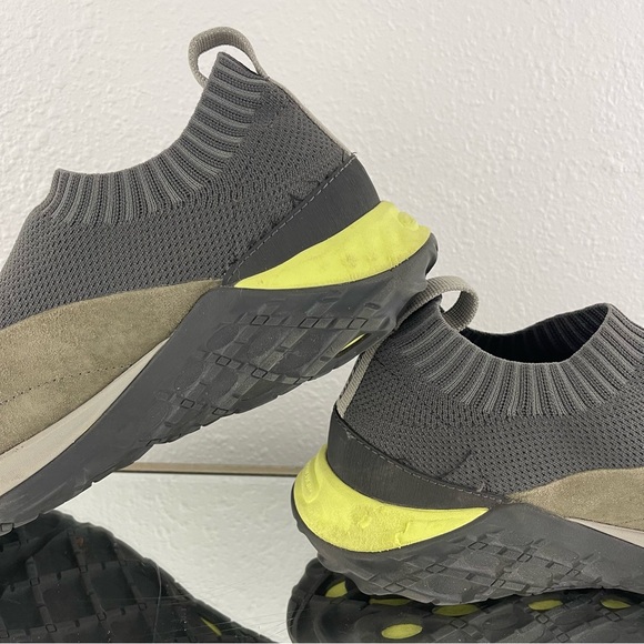 MERRELL Mens Dusty Olive Suede Leather Jungle Moc XX AC+ Vibram Slip On Shoes - Picture 8 of 11